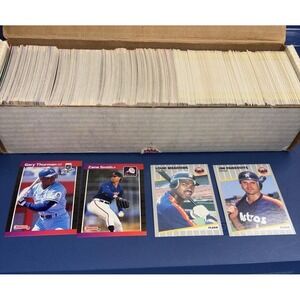 Vintage Fleer And Donruss MLB Baseball Trading Card Lot Over 700 Cards